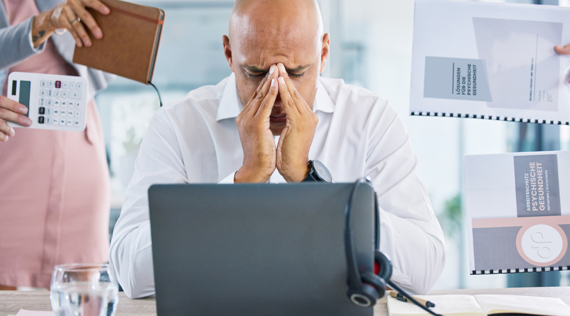 Mental Health Psychische Gesundheit Arbeitsschutz Maßnahmen Reportings Statistiken Burnout Novatime Zeiterfassung