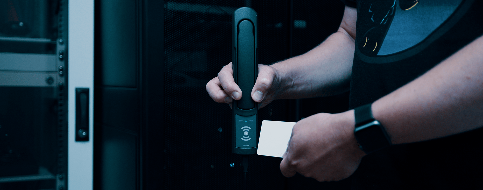 Rechenzentrum Sicherheit Serverschrank Tanlock Honeywell Security Zutrittskontrolle Serverraum